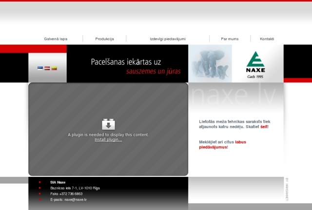 Naxe, SIA
